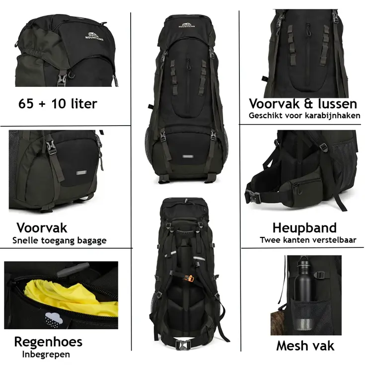Grote Backpack 65/75ltr