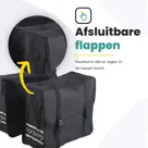Voltano Dubbele Fietstas XL 48 Liter