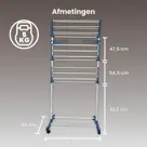 Shine Inklapbaar Droogrek met 3 Etages