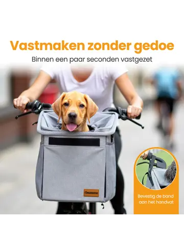 Pawesome 3-in-1 Fietsmand voor honden