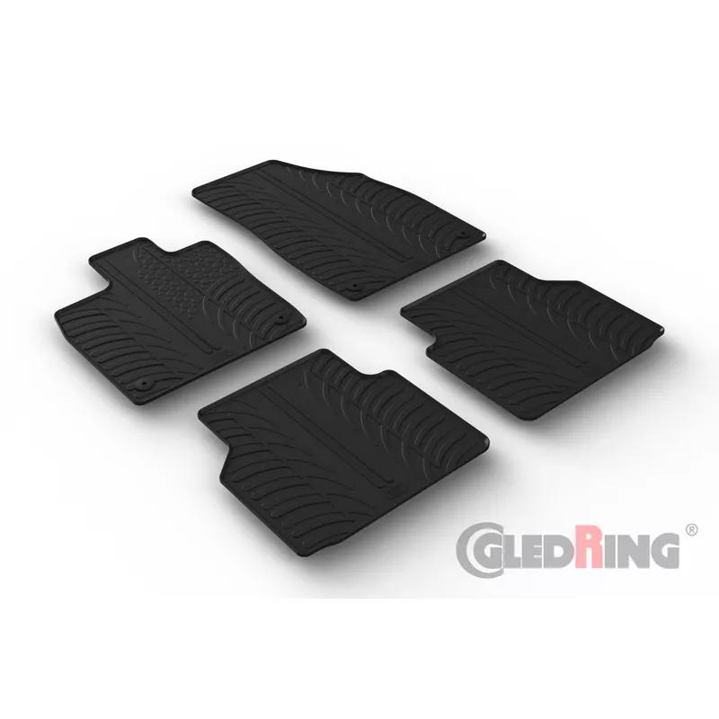 Gledring Audi Q4 e-tron (F4B) & Sportback (F4N) 2021- Rubbermatten  Zwart main product image