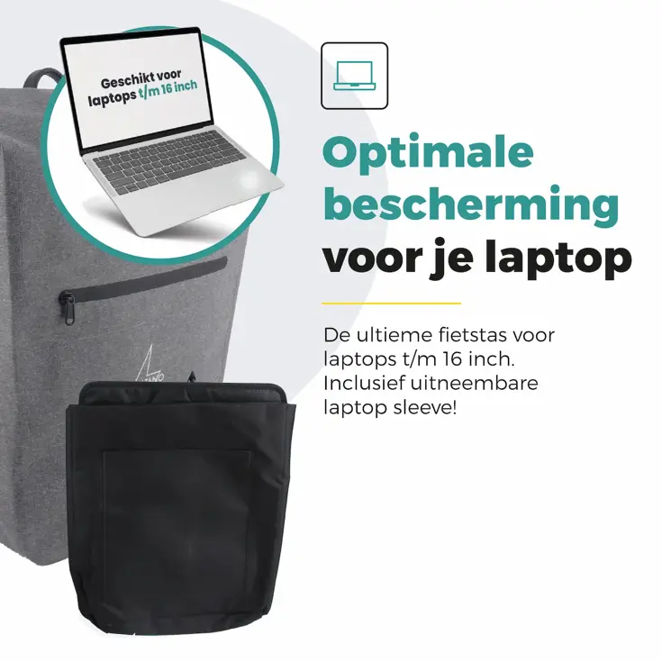 Voltano Luxe E‑bike Fietstas 28 L