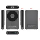 MOJOGEAR Qi2 Powerbank 10.000mAh - Grijs