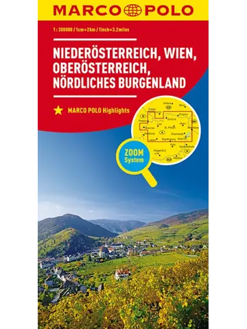Wegenkaart 01 Niederösterreich