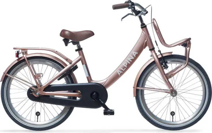 Alpina Clubb Meisjesfiets 22″ Rose Gold Matt