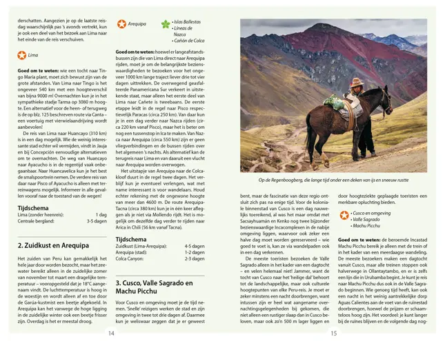 ANWB Wereldreisgids Peru