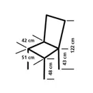 Eurotrail Campingstoel Trondheim - charcoal