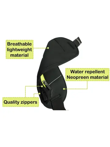 Slimline Heuptas - Sportband - Hardloop Tasje