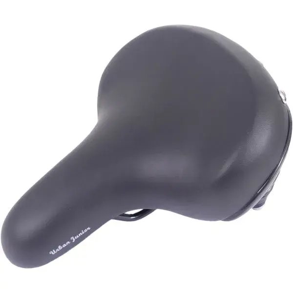 Edge Fietszadel Urban Junior - Zwart