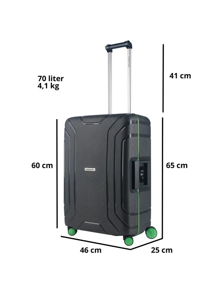 Steward Middenmaat Koffer 65cm
