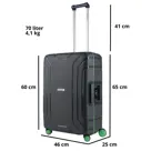 CarryOn Steward Middenmaat Koffer 65 Grijs