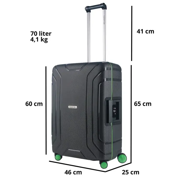 Steward Middenmaat Koffer 65cm