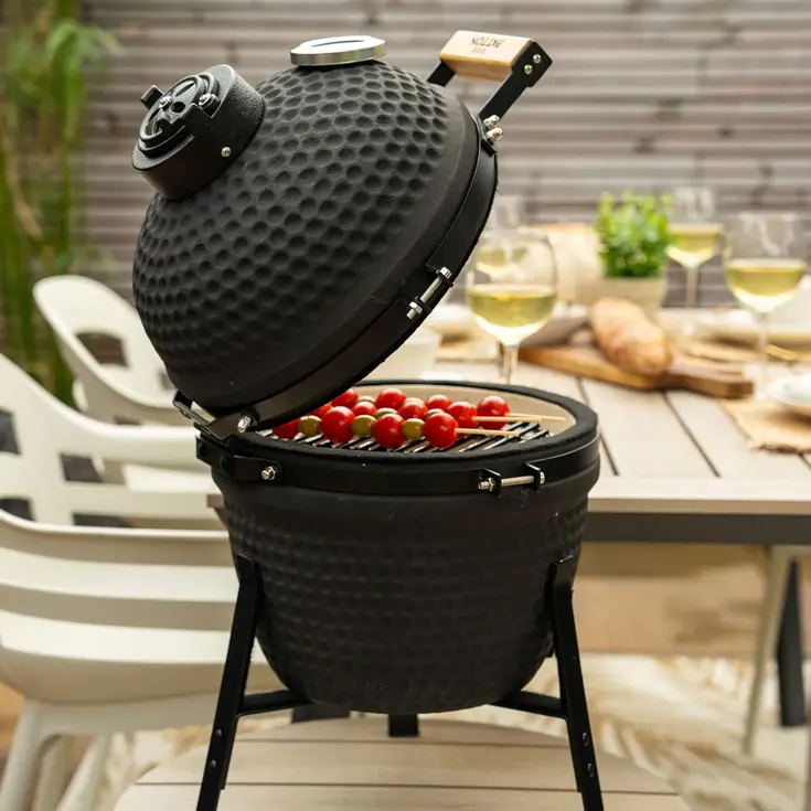 Kamado 13 inch Classic mat black Patton