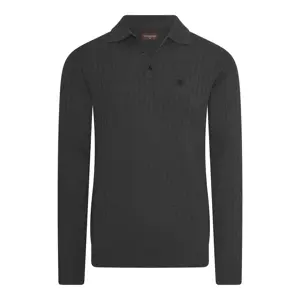 Heren Massa Knit Polo Cappuccino Italia