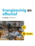 Vloerventilator 50 cm – 3 snelheden – kantelbaar