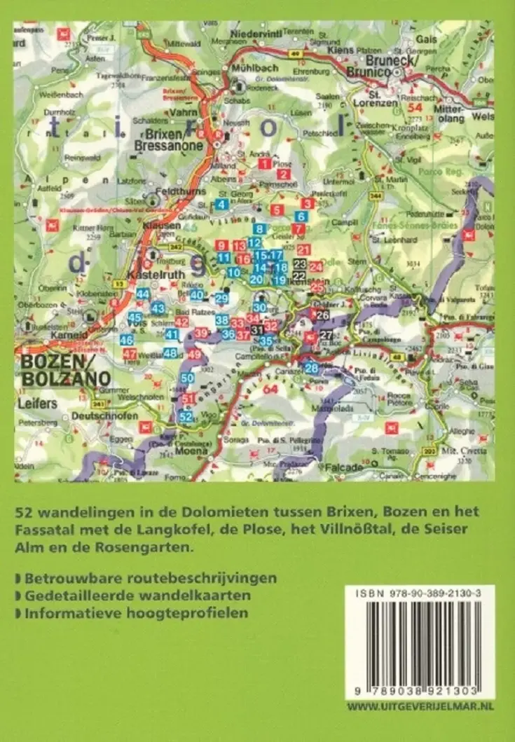 Rother wandelgids Dolomieten 1