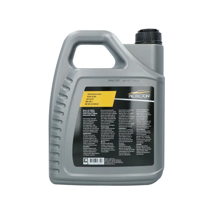 Motorolie 10W-40 semi synthetisch multifunctioneel