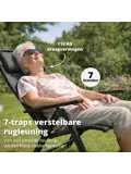Luma Verstelbare Aluminium Tuinstoelen 2x