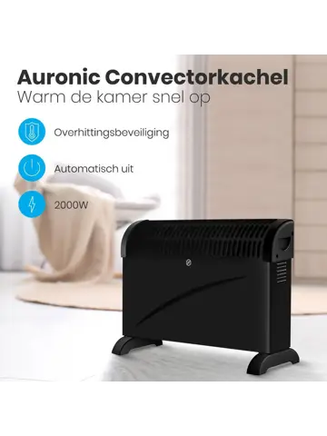 Auronic Convectorkachel – 2000W