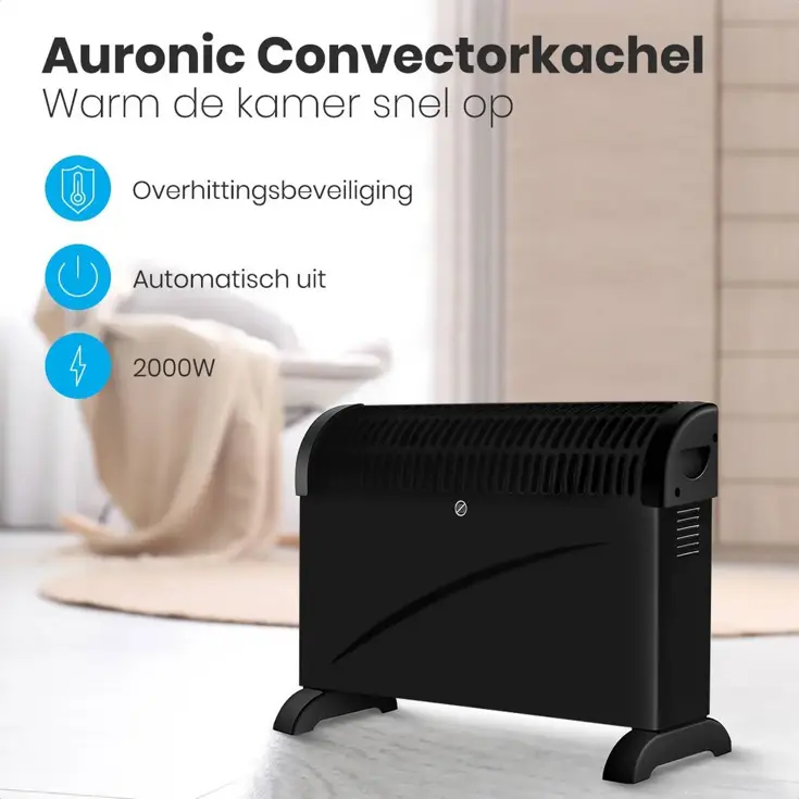 Auronic Convectorkachel – 2000W