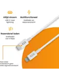 USB-C naar Lightning Kabel - 2 Meter