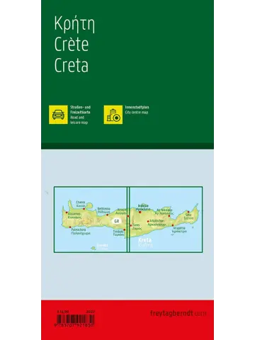 Wegenkaart Kreta