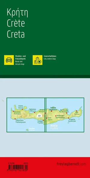 Wegenkaart Kreta