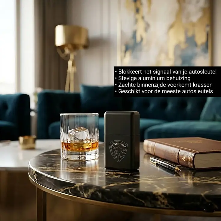 Aluminium Box - RFID Autosleutel hoesje Anti-Skim