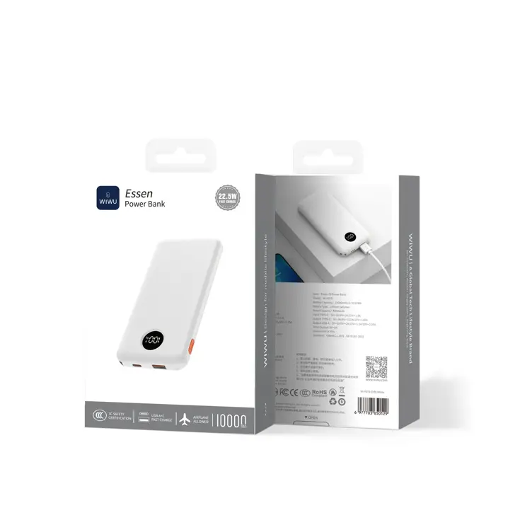 Powerbank 10000mAh - 22,5W Display USB-C