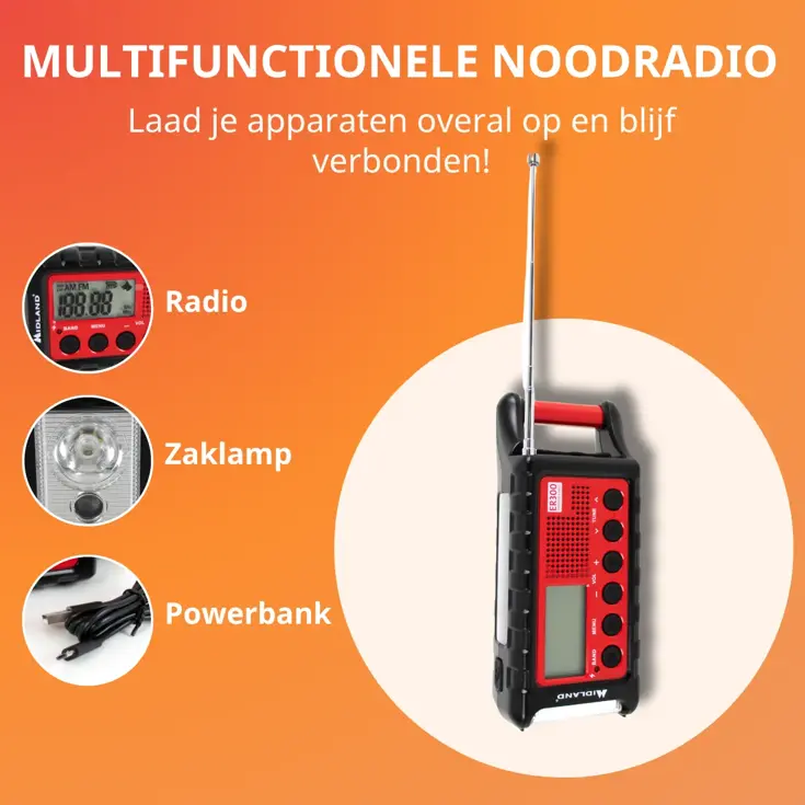 Midland ER300 noodradio