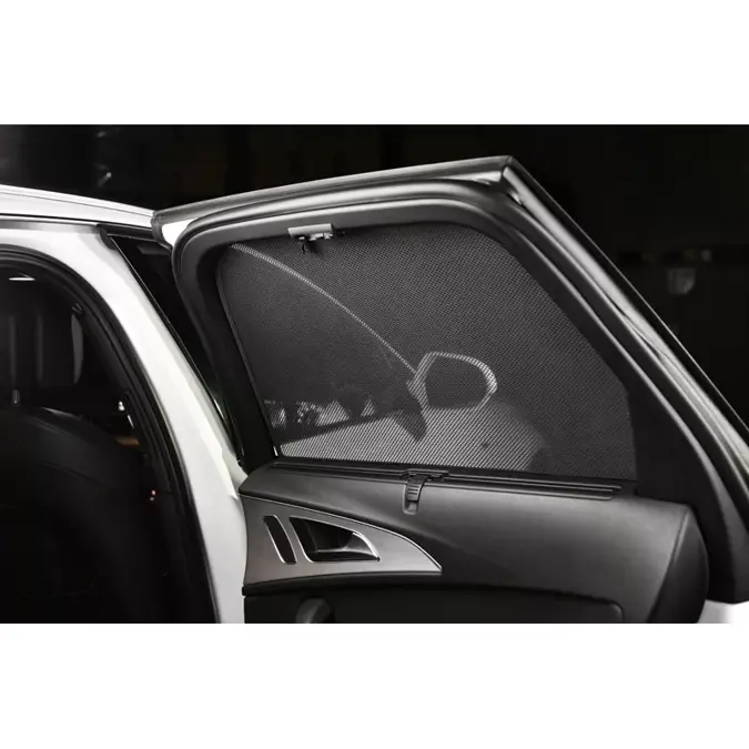 Kia Stinger 2018 - Zonneschermen achterportieren - Car Shades