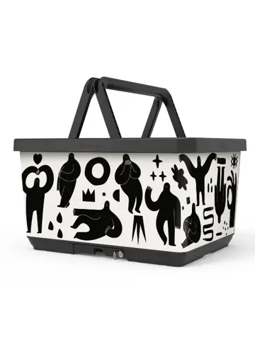 Fietsmand Basky Dikke Mannetjes