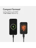 KNVB Powerbank 10.000 mAh met geïntegreerde kabels
