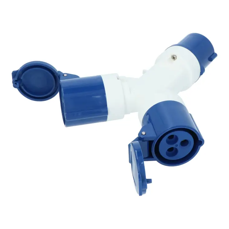CEE 2-weg Splitter 16A