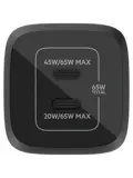 Belkin  Adapter 2 poorts - USB-C - 65W
