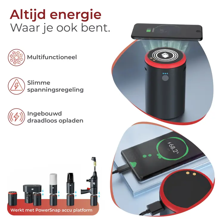 PowerSnap 19200mAh Accu & Powerbank