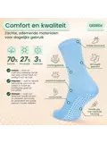 GEASY Antislip Sokken 3 paar - Flex Grip