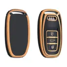 Dutch Shield Sleutelhoesje  Audi goud A3