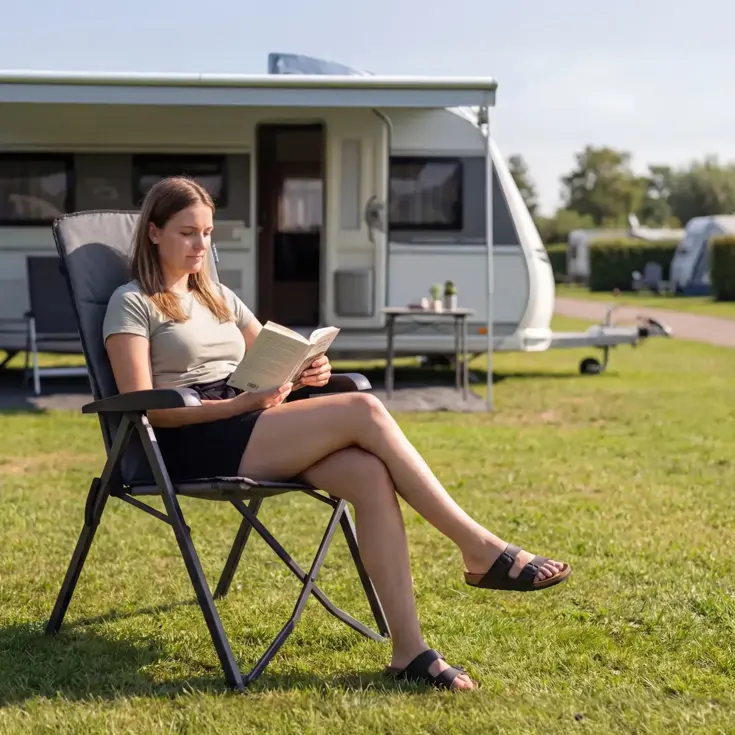 Campingstoel Luxe - Opvouwbaar - 150KG