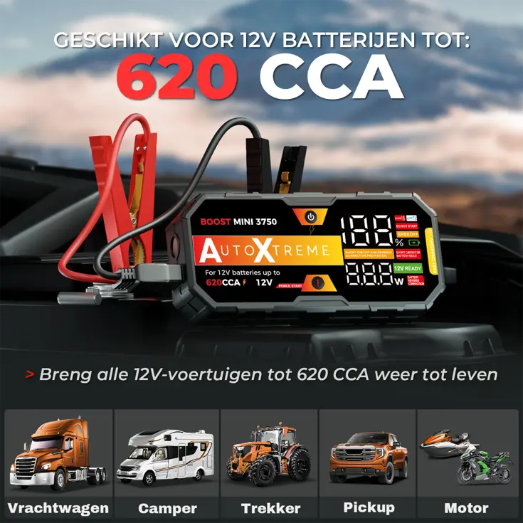 Boost Mini - Jumpstarter & Starthulp - 620CCA