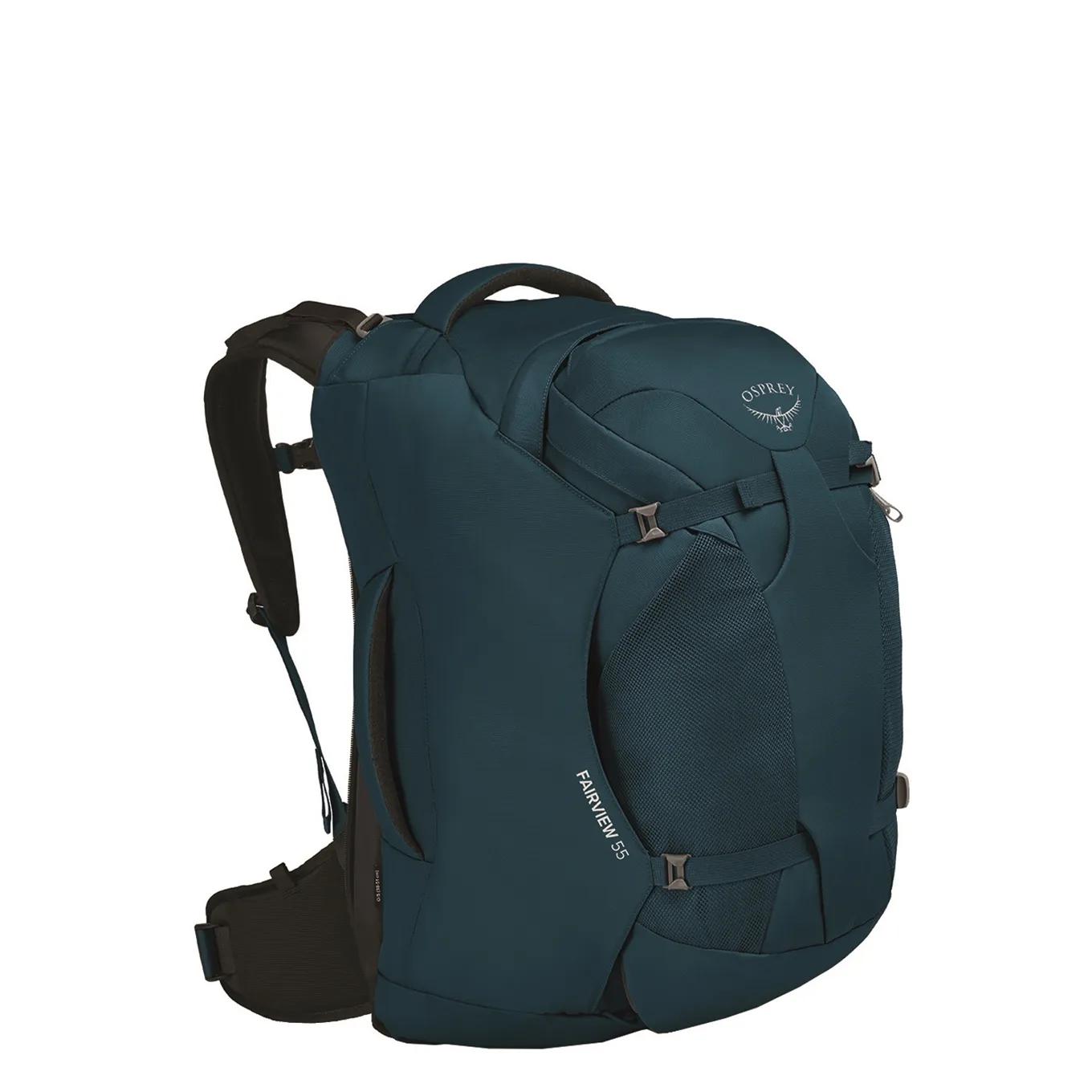 OSPREY  Fairview 55 Backpack night jungle blue  Blauw main product image