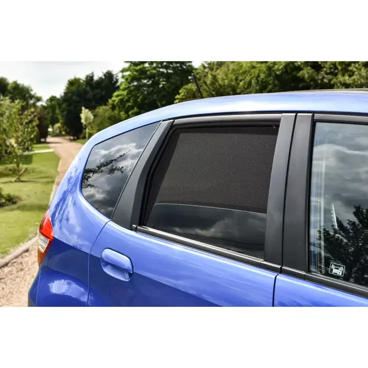 Honda Jazz III 2008-2015 - Zonneschermen achterportieren - Car Shades