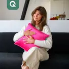 Qnuss Warmtekussen Fluweel 45x45