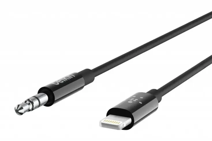 Belkin Lightning naar AUX kabel