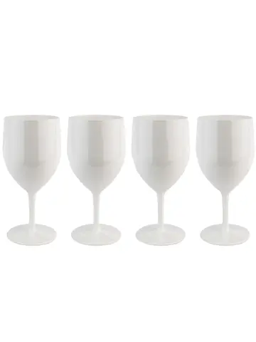 Camping wijnglazen – 4 stuks – onbreekbaar