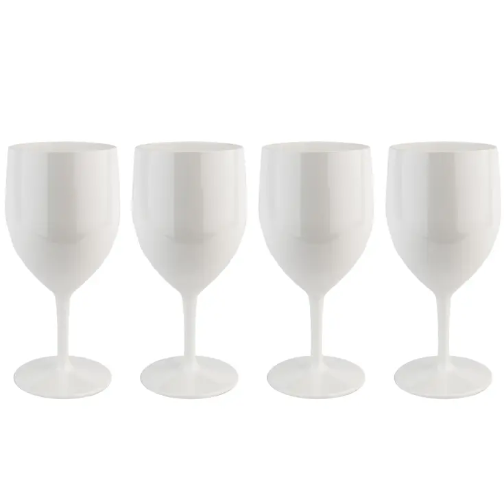 Camping wijnglazen – 4 stuks – onbreekbaar