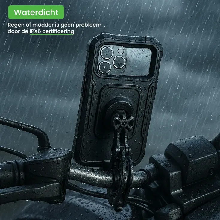 DRYGO Telefoonhouder Fiets Waterdicht – Maat XL