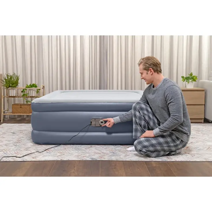 Luchtbed - Bestway - 2P - 152x203 cm + pomp