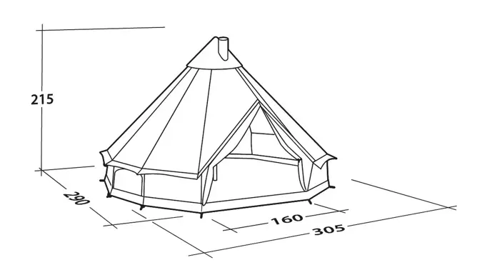 Robens Klondike S - 4P Tent