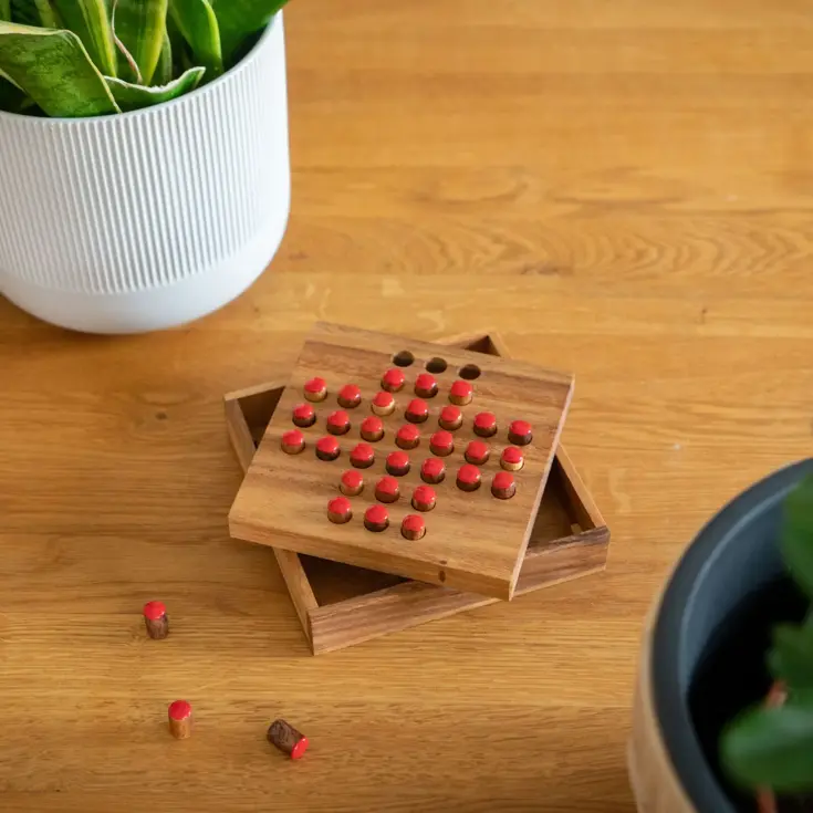 Solitaire – Houten Bordspel (1p)